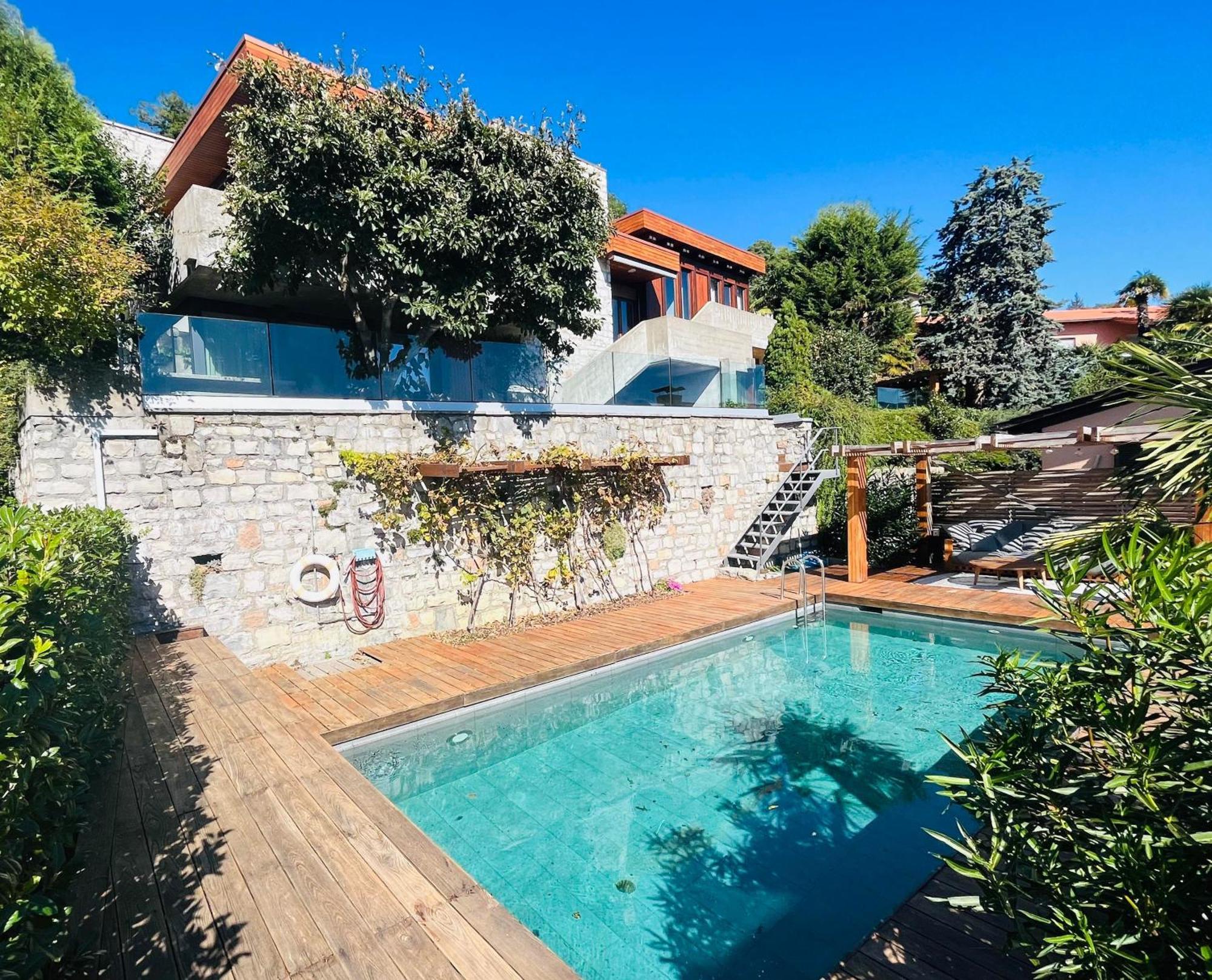 Family Suite With Garden And Amaizing View To Lugano Cademario Luaran gambar